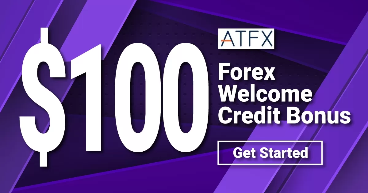 $100 Forex Welcome Credit Bonus from ATFX